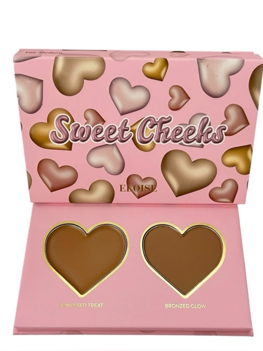 Sweet Cheeks Blush & Bronzer Duo - Sunkissed Treat & Bronzed Glow (Pink)